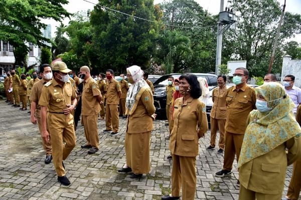 Sidak Usai Libur Lebaran, Gubernur Edy Rahmayadi Tegur ASN Tidak Tahu Tupoksi